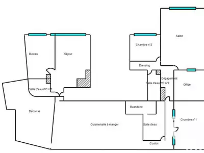 Appartement, 176 m²