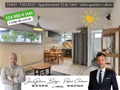Appartement, 33 m²