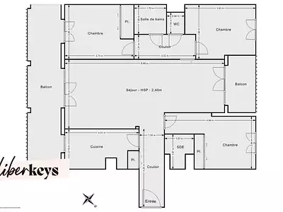 Appartement, 85 m²