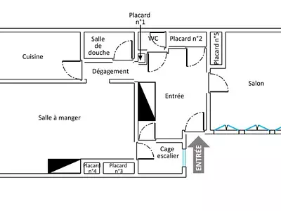 Appartement, 68 m²