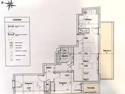 Appartement, 66,7 m²