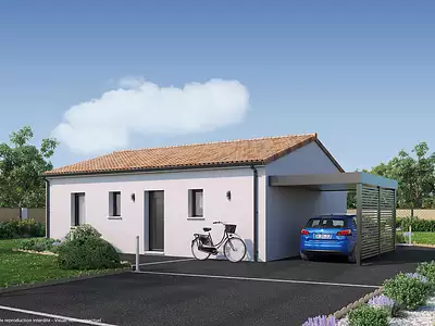 Maison neuve, 66 m²