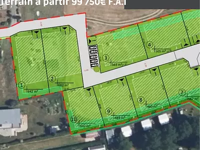 Terrain, 442 m²