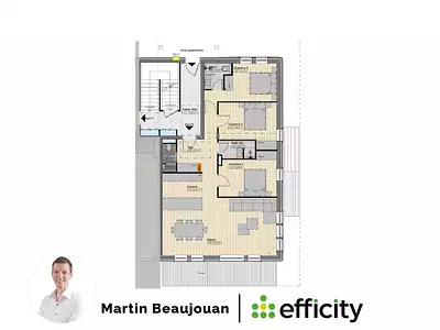 Appartement, 97 m²