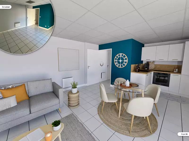 Appartement, 54 m²