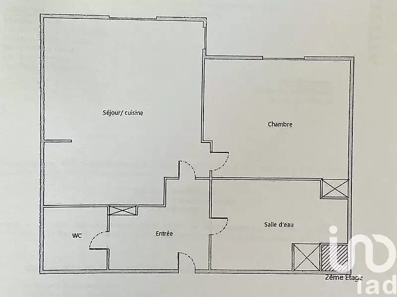 Appartement, 42 m²