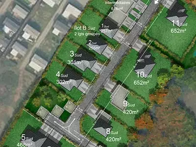 Terrain, 301 m²