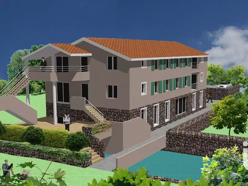 Immeuble, 450 m²