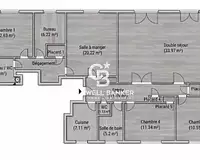 Appartement, 133 m²