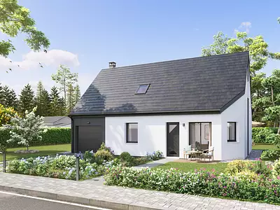 Maison neuve, 102,37 m²