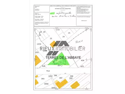 Terrain, 3 000 m²