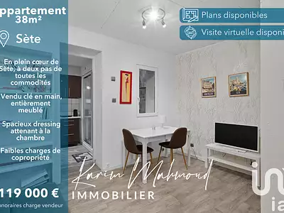 Appartement, 38 m²