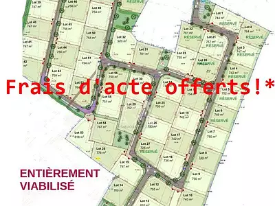 Terrain, 744 m²