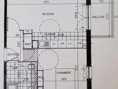 Appartement, 42,4 m²