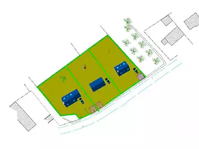 Terrain, 1 000 m²