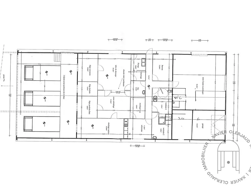 Divers, 3 000 m²