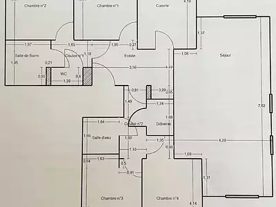 Appartement, 107 m²