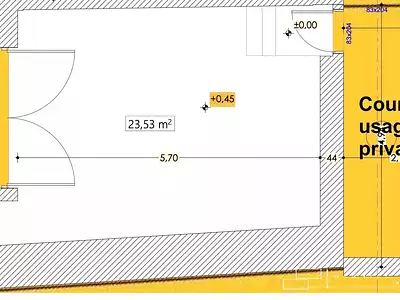 Appartement, 23,5 m²