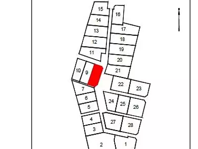 Terrain, 611 m²