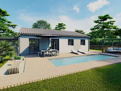 Maison neuve, 90 m²