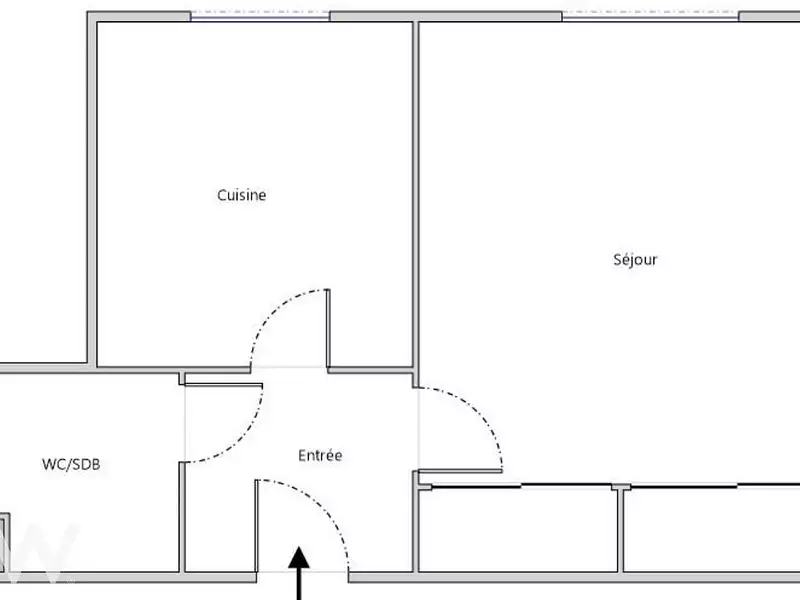 Appartement, 34,05 m²
