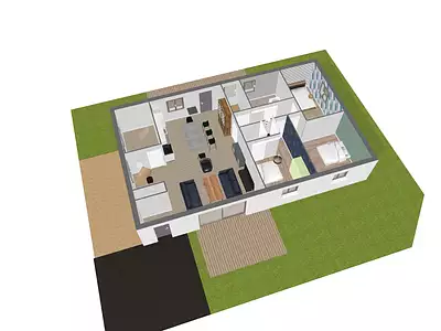 Maison, 118 m²