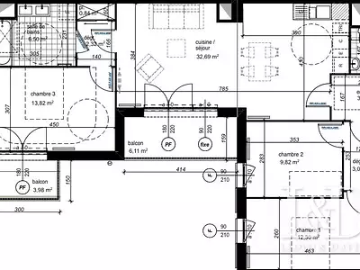 Appartement, 94 m²