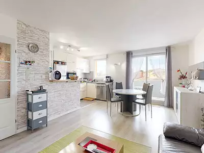 Appartement, 63,26 m²