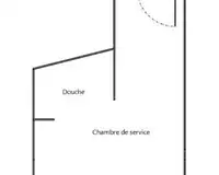 Appartement, 6,5 m²