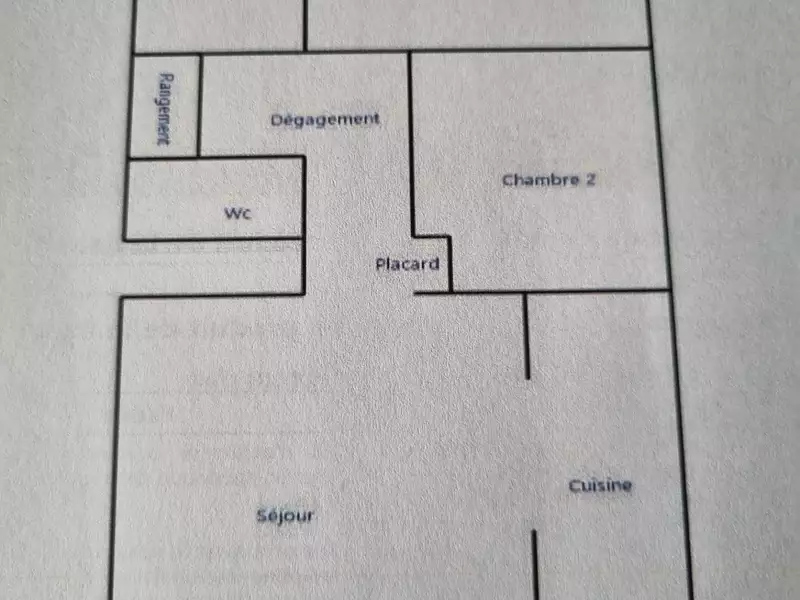 Appartement, 60 m²
