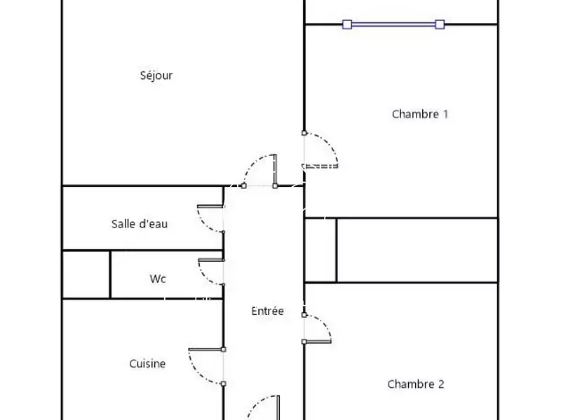 Appartement, 54,05 m²