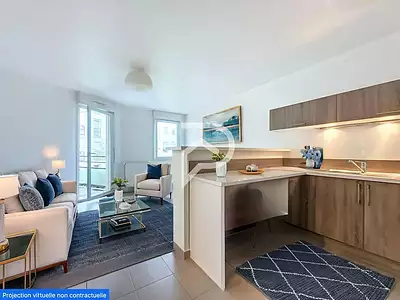 Appartement, 43,73 m²