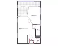 Appartement, 31,19 m²