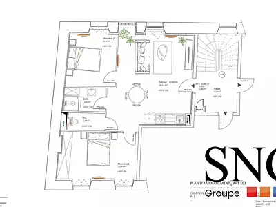 Appartement, 52,81 m²