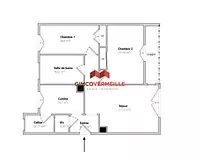 Appartement, 52,91 m²