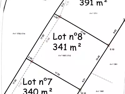 Terrain, 318 m²