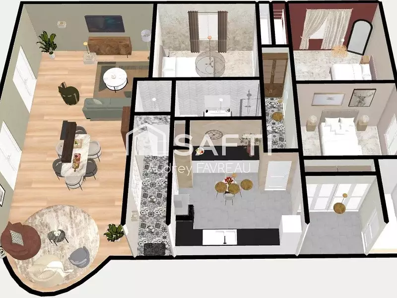 Maison, 168 m²