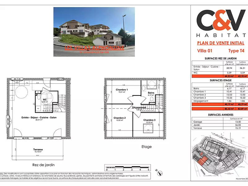 Maison, 85,32 m²