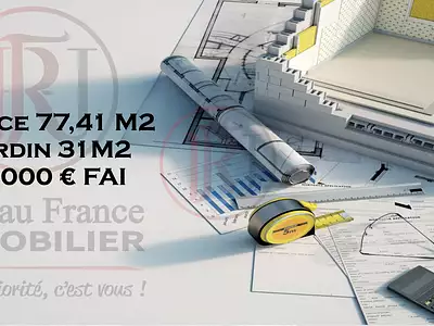 Appartement, 77,41 m²