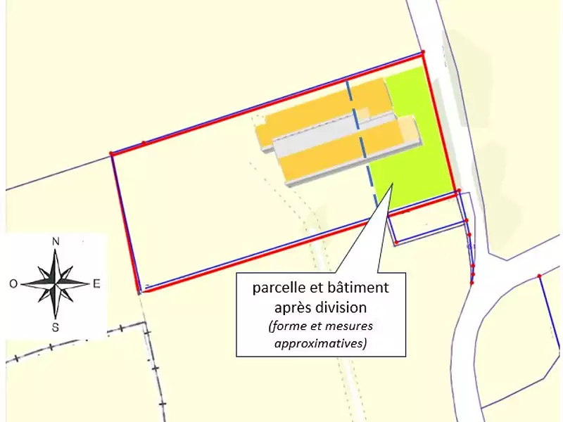 Terrain, 1 000 m²