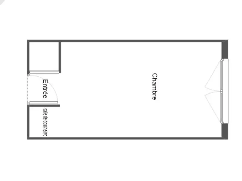 Appartement, 13,78 m²