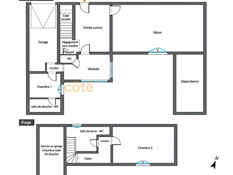 Maison, 82 m²