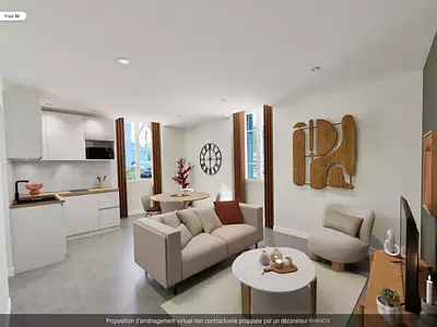 Appartement, 33 m²