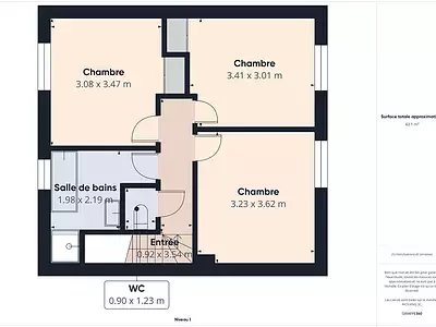 Maison, 90 m²