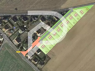 Terrain, 600 m²