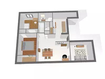 Appartement, 66 m²