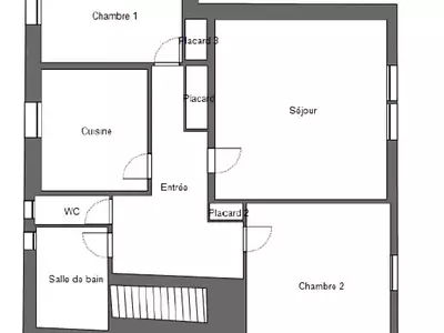 Appartement, 77 m²