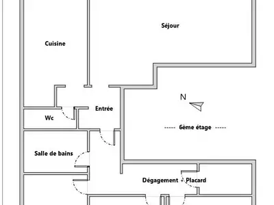 Appartement, 84 m²