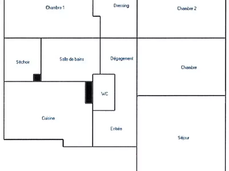 Appartement, 74 m²