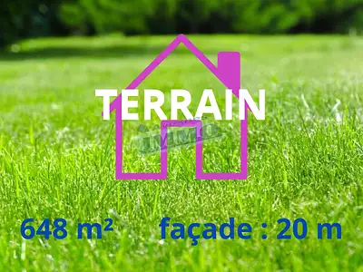 Terrain, 648 m²